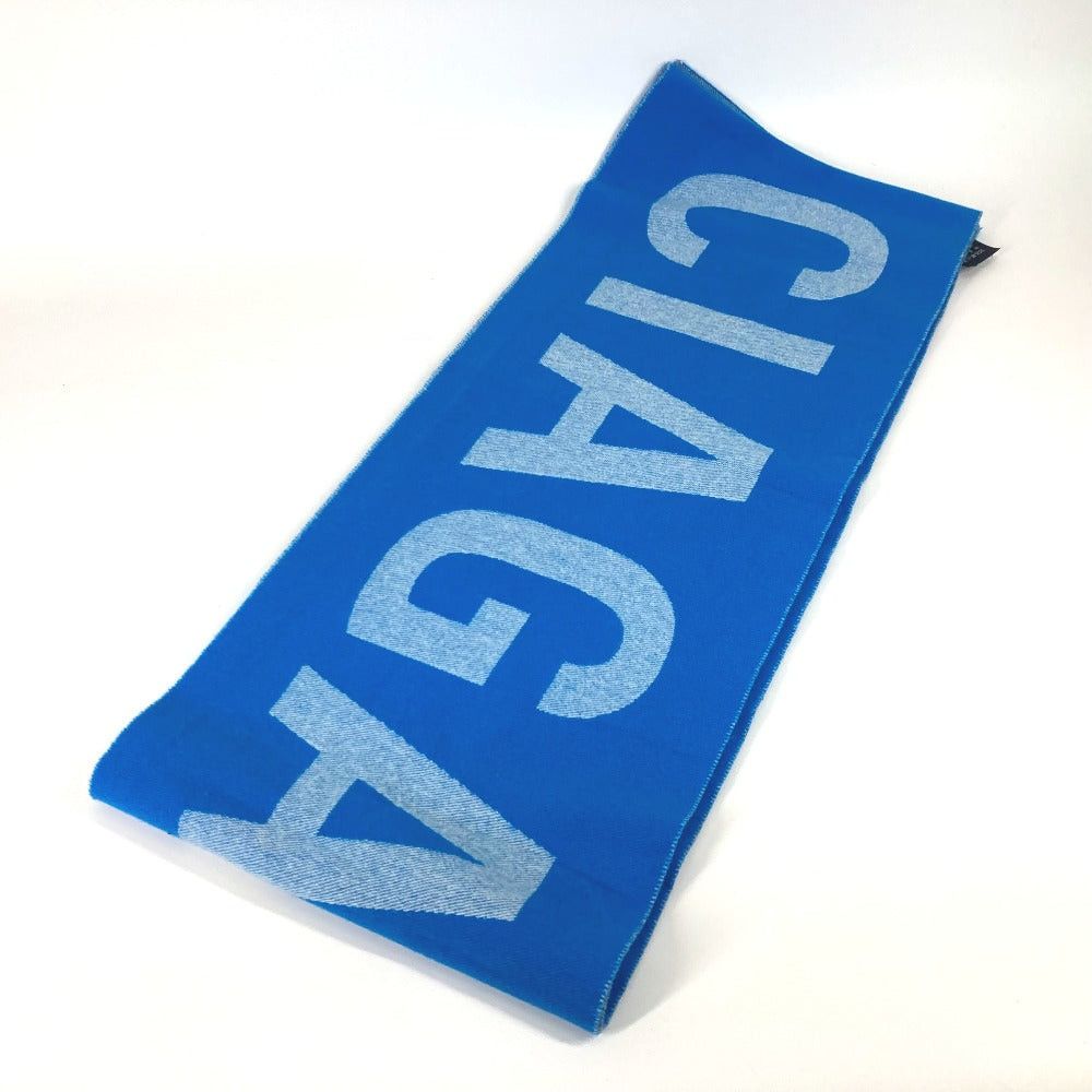 Balenciaga Balenciaga Wfp Logo Scarf Wool Men Size ONE SIZE - 5 Thumbnail