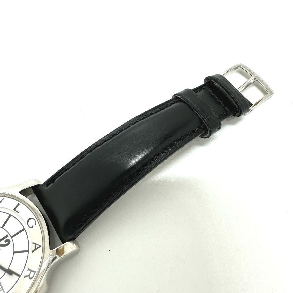 Bvlgari Bvlgari St35S Solo Tempo Quartz Date Wristwatch Ss Men Size ONE SIZE - 9 Thumbnail