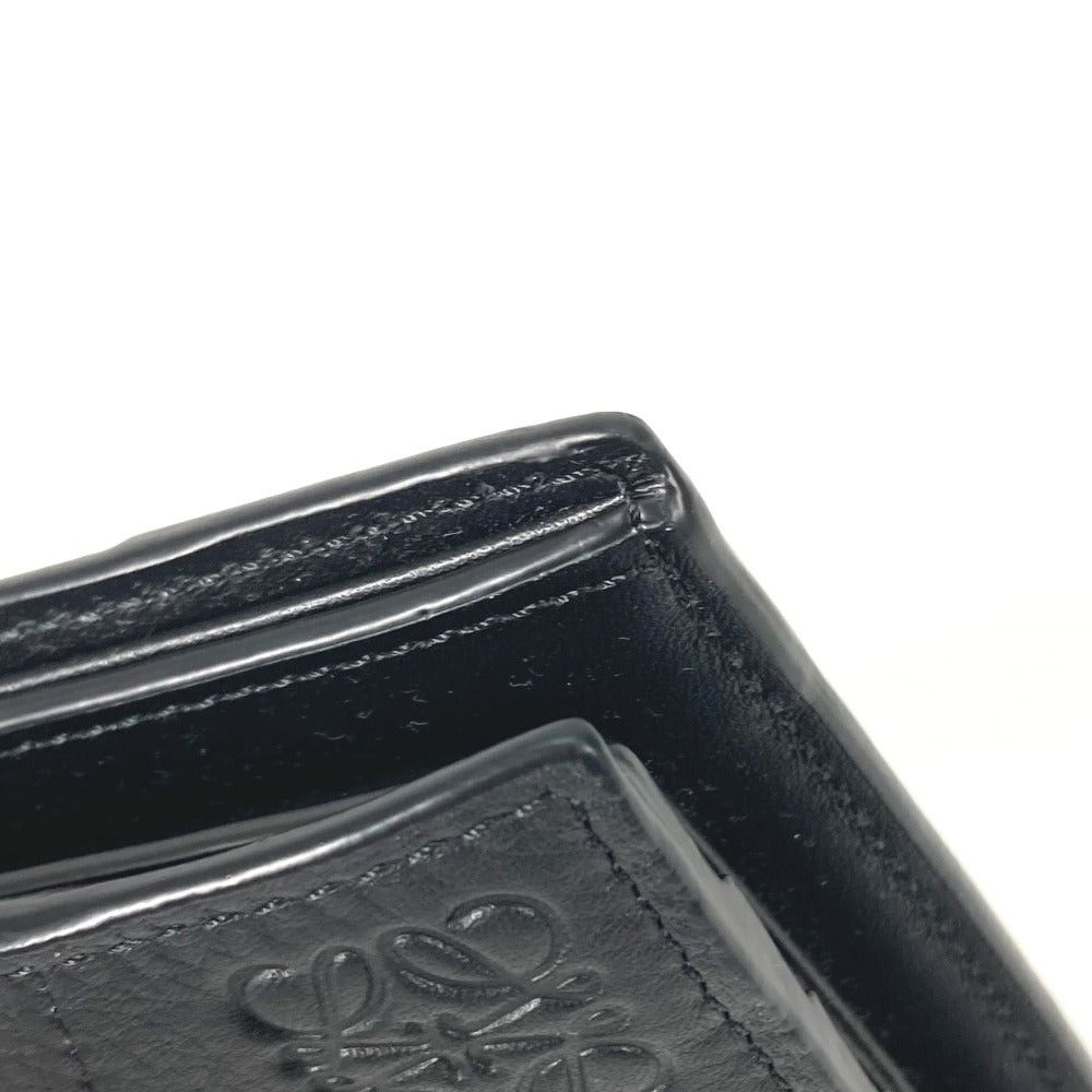 Loewe Loewe C510501X06 Anagram Puzzle Bifold Coin Wallet Compact Bi-Fold Leather Men Size ONE SIZE - 8 Thumbnail