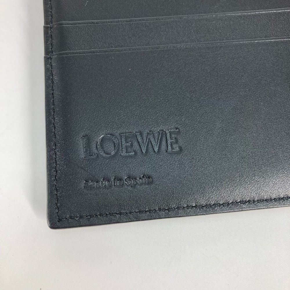 Loewe Loewe C510501X06 Anagram Puzzle Bifold Coin Wallet Compact Bi-Fold Leather Men Size ONE SIZE - 15 Thumbnail