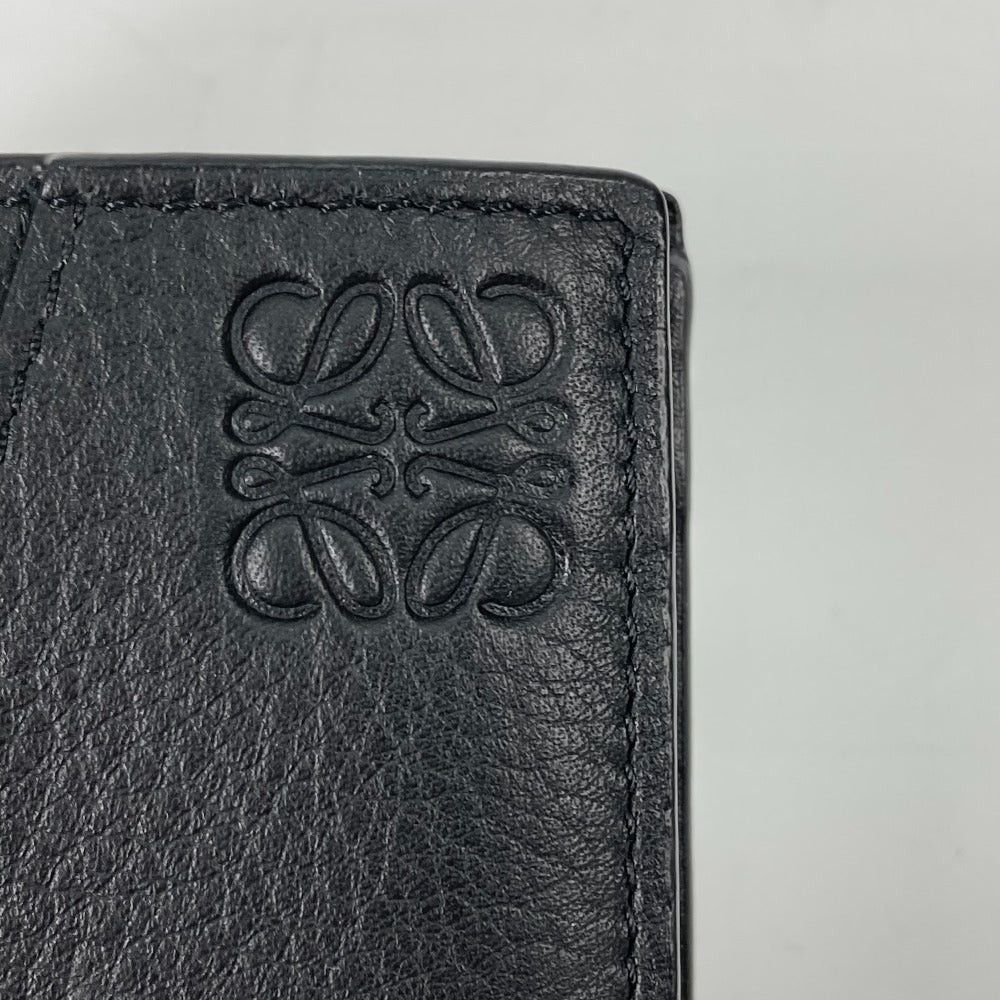 Loewe Loewe C510501X06 Anagram Puzzle Bifold Coin Wallet Compact Bi-Fold Leather Men Size ONE SIZE - 11 Thumbnail
