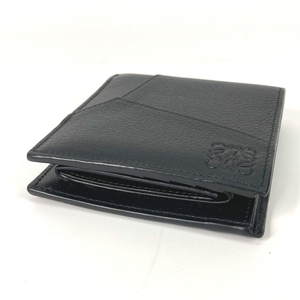 Loewe Loewe C510501X06 Anagram Puzzle Bifold Coin Wallet Compact Bi-Fold Leather Men Size ONE SIZE - 6 Thumbnail