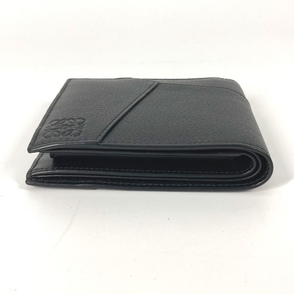 Loewe Loewe C510501X06 Anagram Puzzle Bifold Coin Wallet Compact Bi-Fold Leather Men Size ONE SIZE - 4 Thumbnail