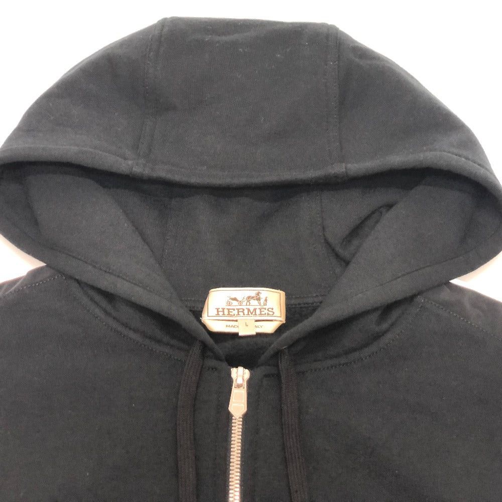 Hermes Hermes Sideline Zip-Up Foodie Hooded Sweatshirt Cotton Men Size US L / EU 52-54 / 3 - 3 Thumbnail