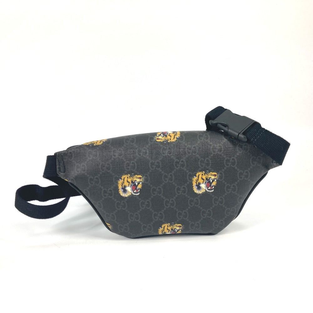 Gucci Gucci 675181 Gg Supreme Tiger Belt Bag Cross Briefcase Shoulder Body Canvas Men Size ONE SIZE - 2 Thumbnail