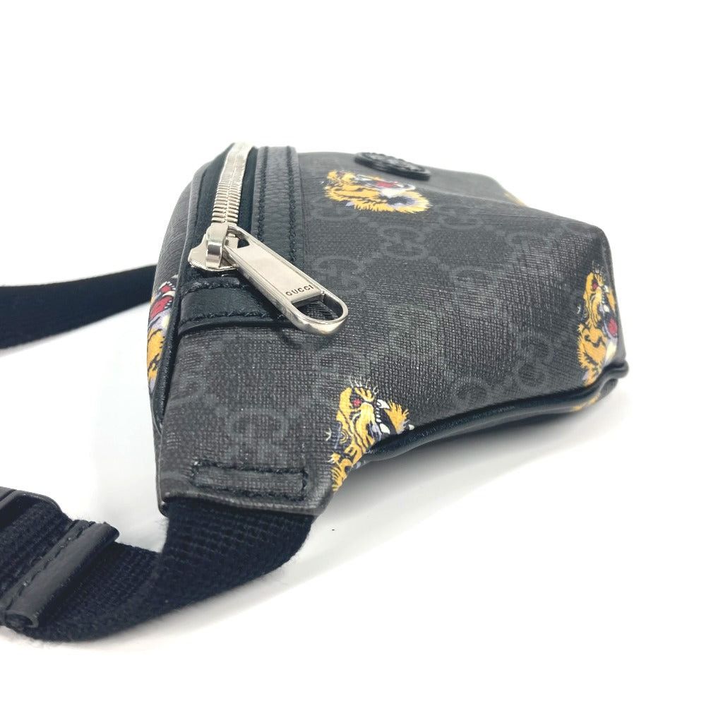 Gucci Gucci 675181 Gg Supreme Tiger Belt Bag Cross Briefcase Shoulder Body Canvas Men Size ONE SIZE - 3 Thumbnail