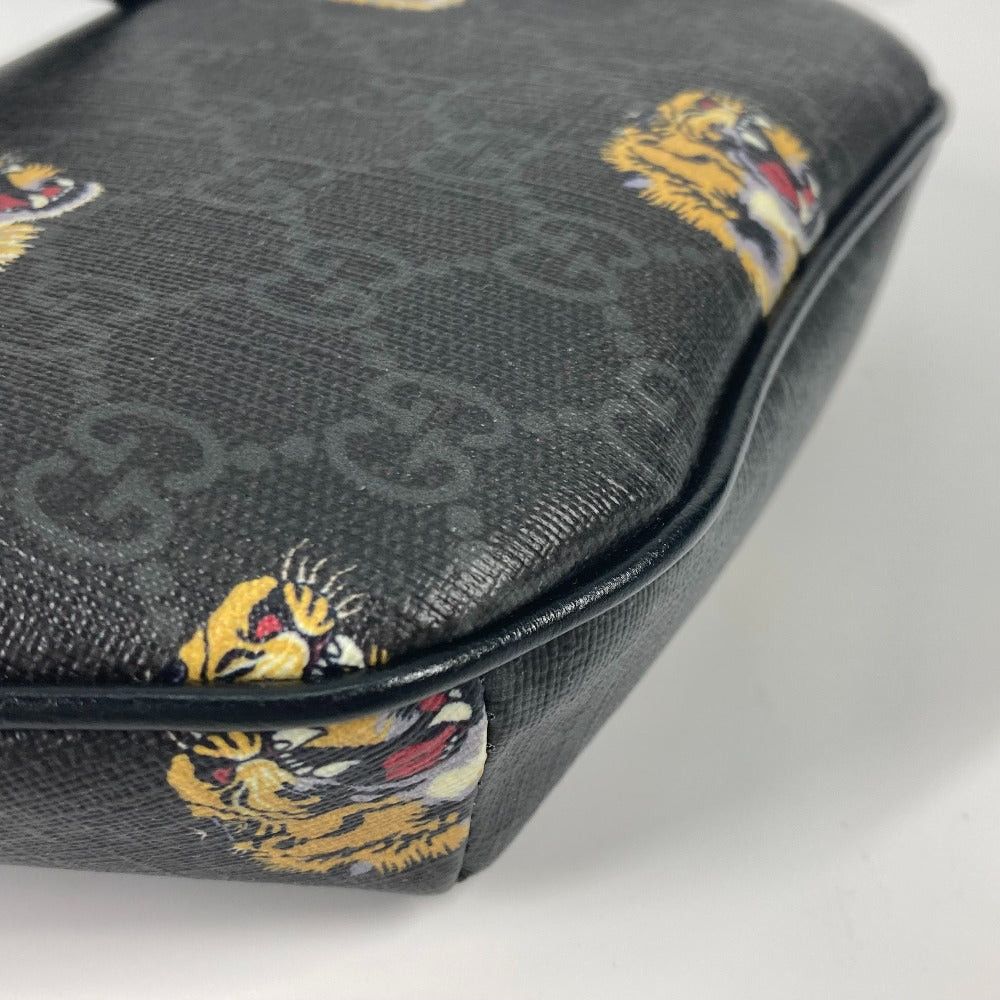 Gucci Gucci 675181 Gg Supreme Tiger Belt Bag Cross Briefcase Shoulder Body Canvas Men Size ONE SIZE - 9 Thumbnail