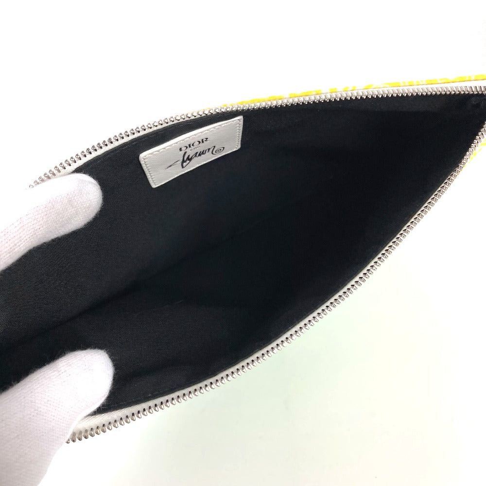 Dior Dior Stussy Stacy. Collaboration Pouch Clutch Bag Nylon Men Size ONE SIZE - 8 Thumbnail