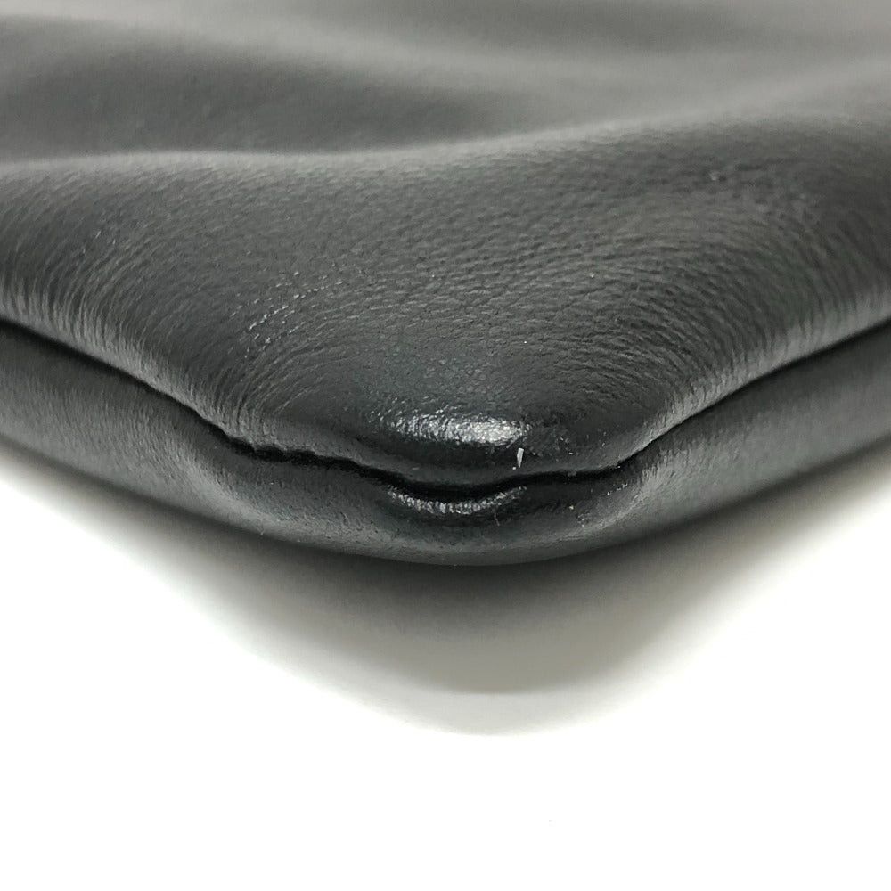 Prada Prada Triangle Logo With Straps Briefcase Clutch Bag Leather Men Size ONE SIZE - 4 Thumbnail