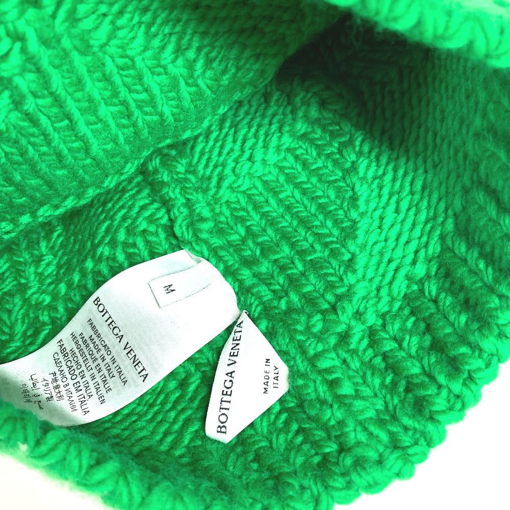 Bottega Veneta Bottega Veneta 667657 Leather-Weaving Technique Beanie Chapeau Knitted Hat Knit Cap Wool Men Size ONE SIZE - 4 Thumbnail