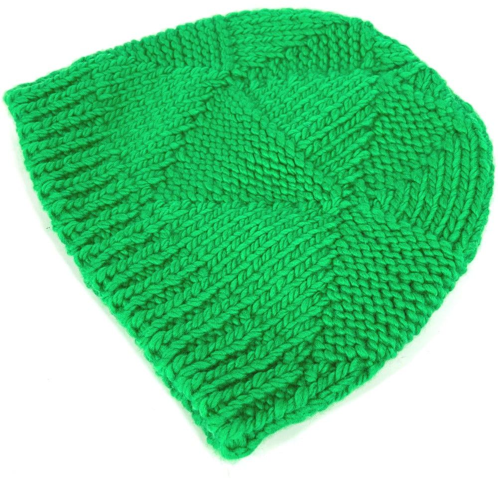 Bottega Veneta Bottega Veneta 667657 Leather-Weaving Technique Beanie Chapeau Knitted Hat Knit Cap Wool Men Size ONE SIZE - 6 Thumbnail