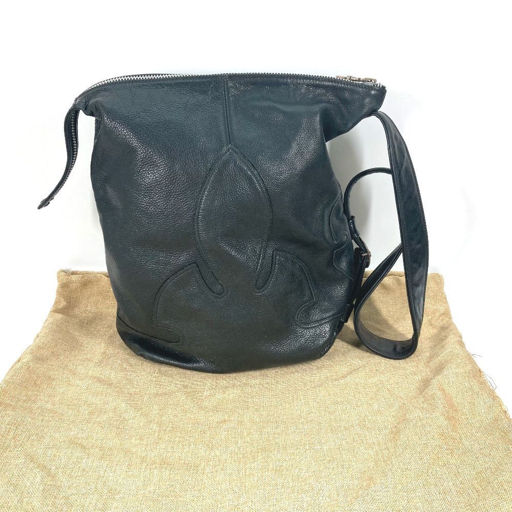 Chrome Hearts Chrome Hearts Briefcase Bs Flare Shawl Shoulder Bag Leather Men Black Size ONE SIZE - 12 Thumbnail