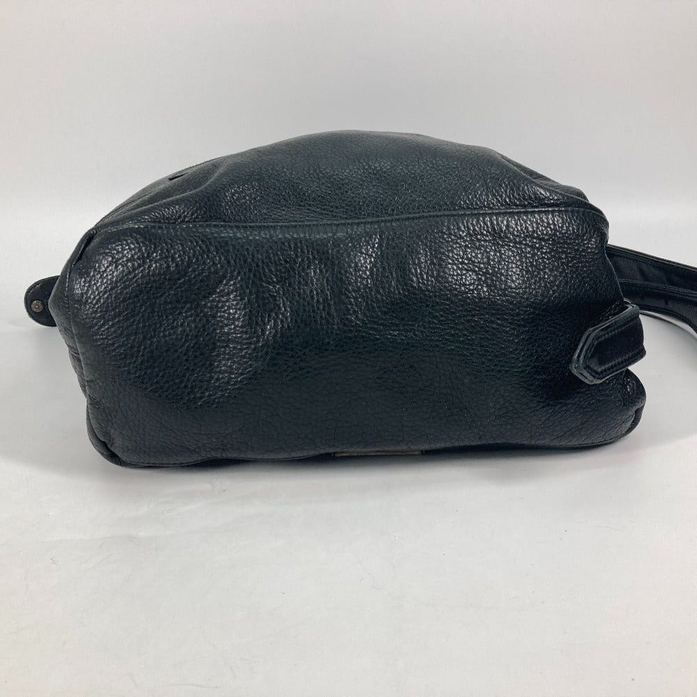 Chrome Hearts Chrome Hearts Briefcase Bs Flare Shawl Shoulder Bag Leather Men Black Size ONE SIZE - 7 Thumbnail