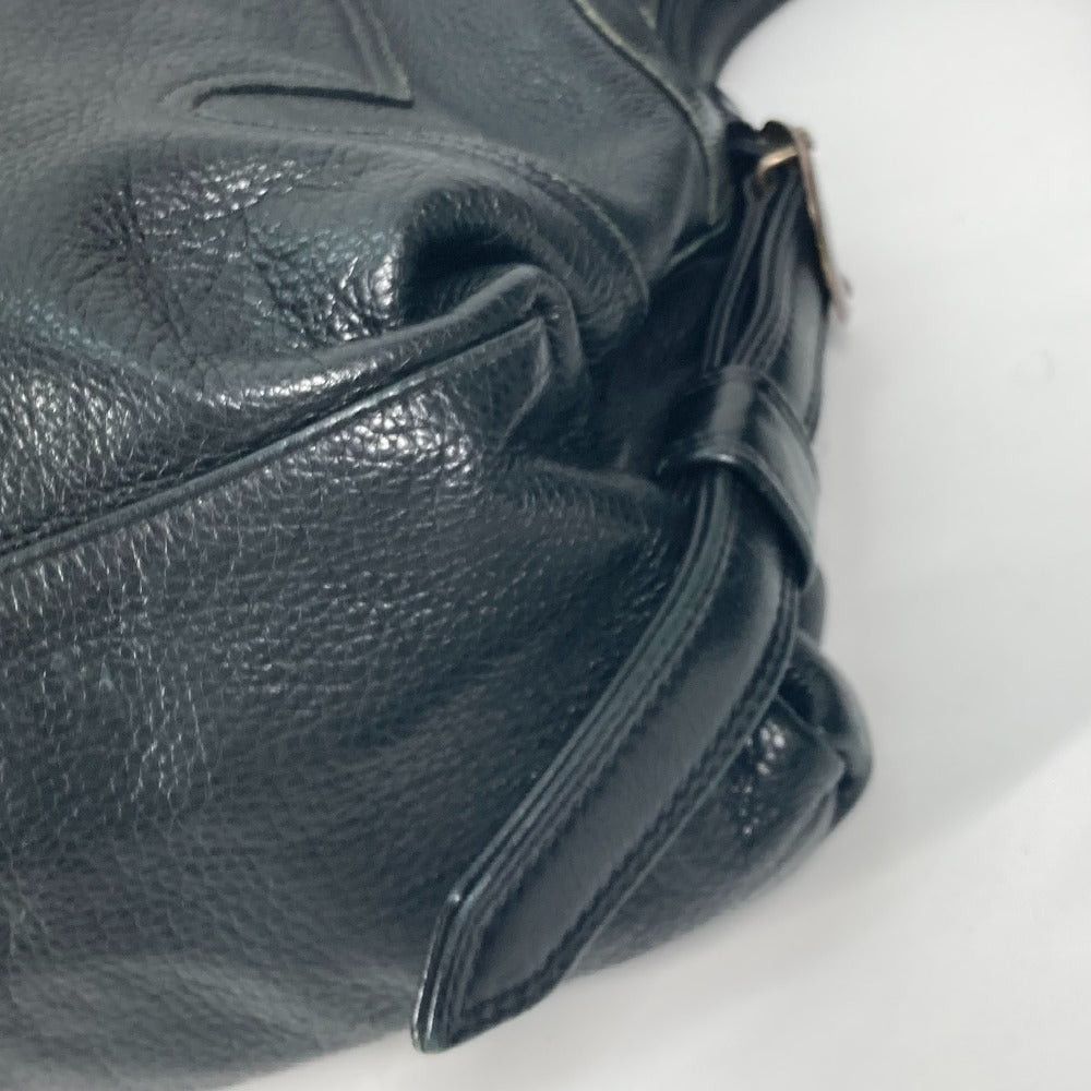 Chrome Hearts Chrome Hearts Briefcase Bs Flare Shawl Shoulder Bag Leather Men Black Size ONE SIZE - 8 Thumbnail
