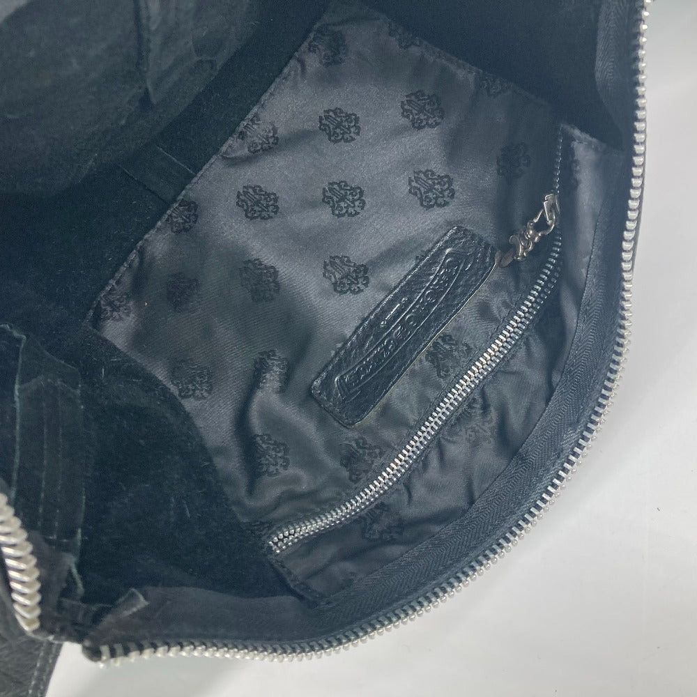 Chrome Hearts Chrome Hearts Briefcase Bs Flare Shawl Shoulder Bag Leather Men Black Size ONE SIZE - 13 Thumbnail