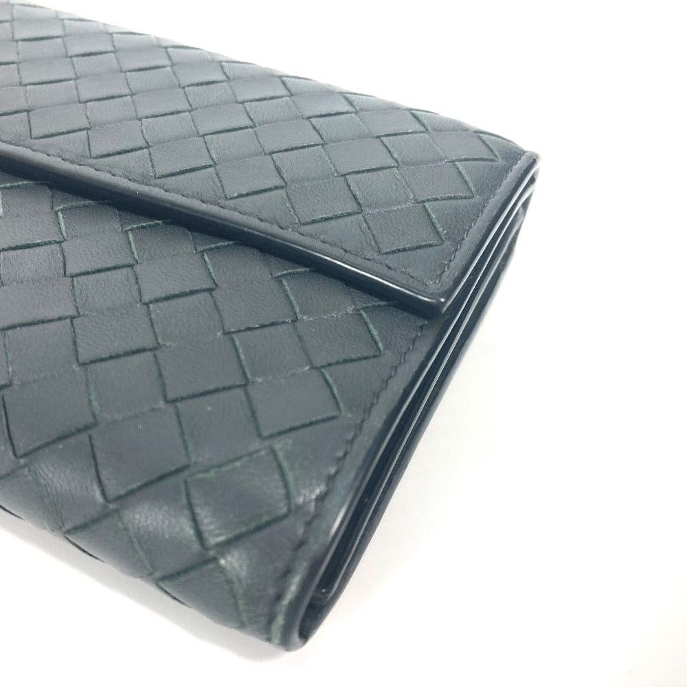 Bottega Veneta Bottega Veneta Long Wallet Leather-Weaving Technique Flap Leather Men Size ONE SIZE - 4 Thumbnail
