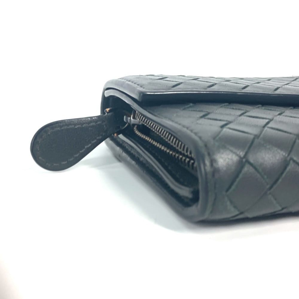 Bottega Veneta Bottega Veneta Long Wallet Leather-Weaving Technique Flap Leather Men Size ONE SIZE - 5 Thumbnail