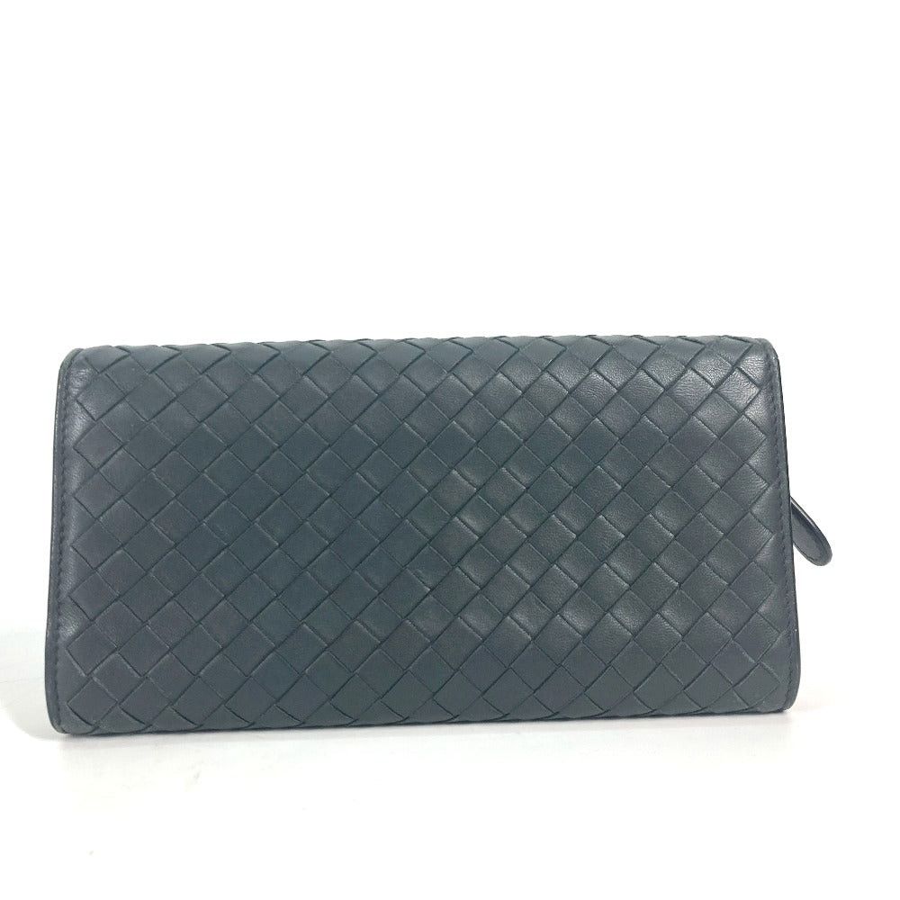 Bottega Veneta Bottega Veneta Long Wallet Leather-Weaving Technique Flap Leather Men Size ONE SIZE - 2 Thumbnail