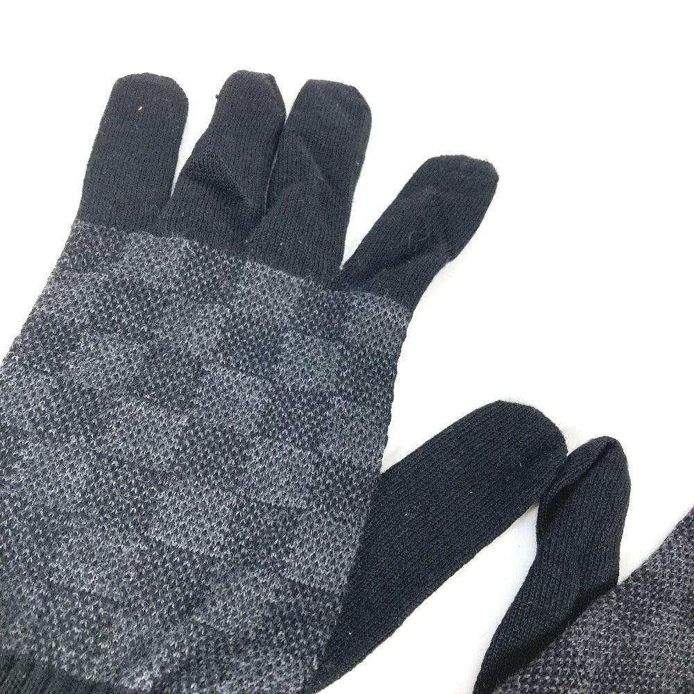 Louis Vuitton Louis Vuitton M70006 Damier Graphit Gompti Glove Wool Men Size ONE SIZE - 3 Thumbnail