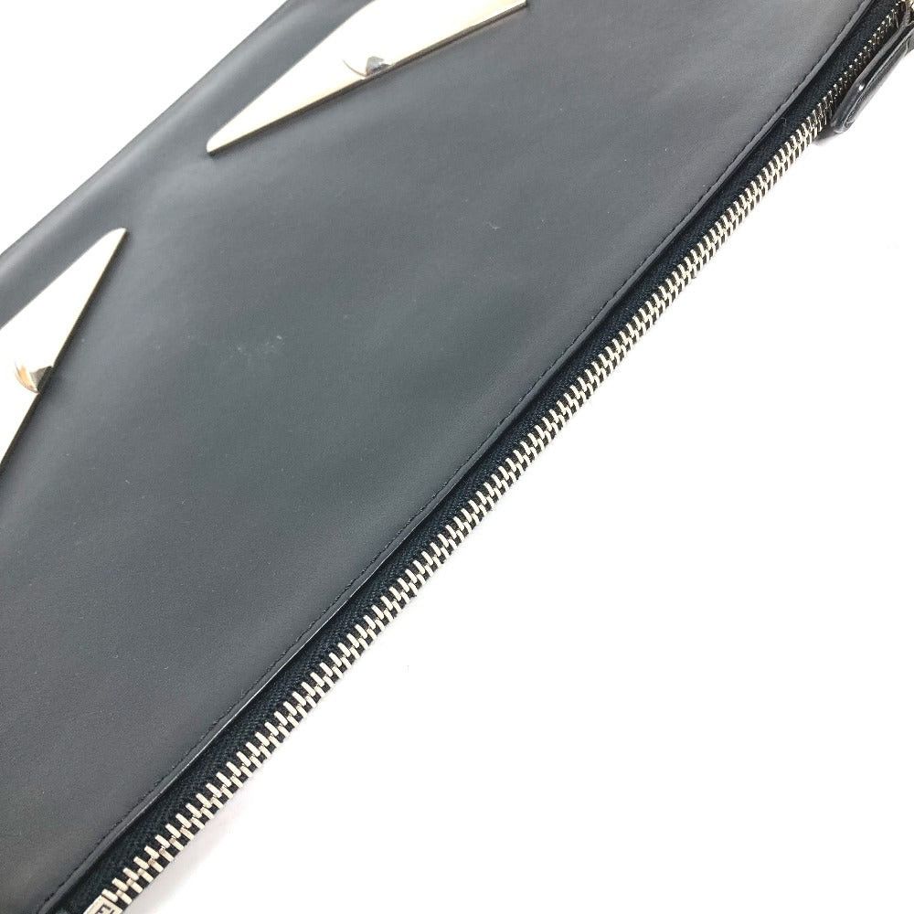 Fendi Fendi 7N0078 Monster Bugs Pouch Briefcase Clutch Bag Leather Men Size ONE SIZE - 5 Thumbnail