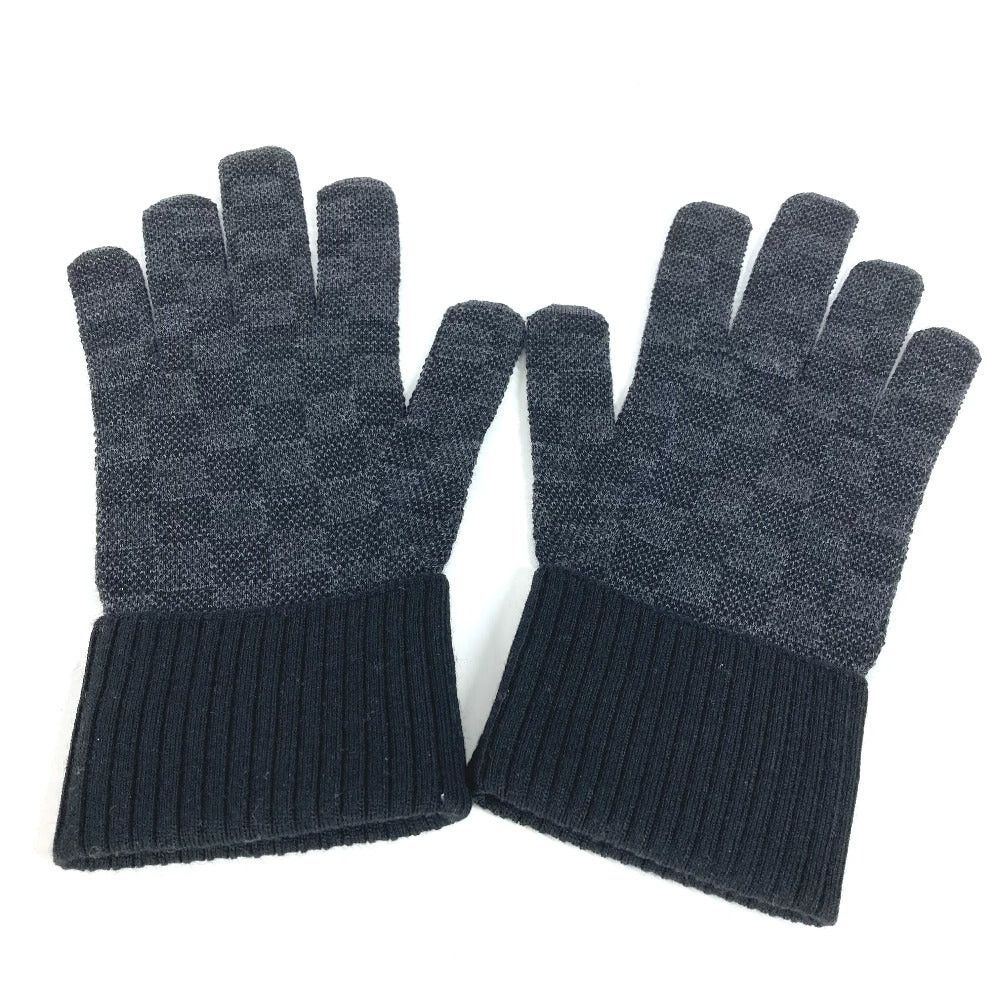 Louis Vuitton Louis Vuitton M77992 Globe Neo Petit Damier Glove Wool Men Size ONE SIZE - 6 Thumbnail