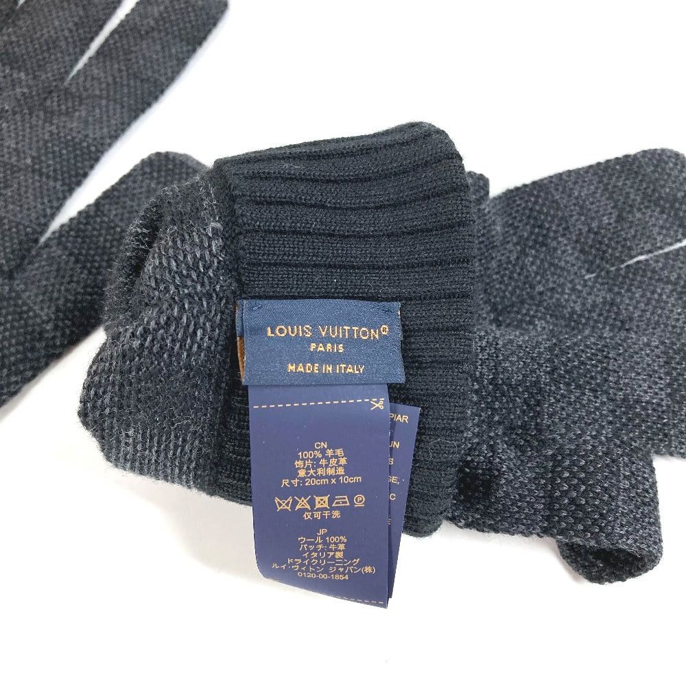 Louis Vuitton Louis Vuitton M77992 Globe Neo Petit Damier Glove Wool Men Size ONE SIZE - 4 Thumbnail