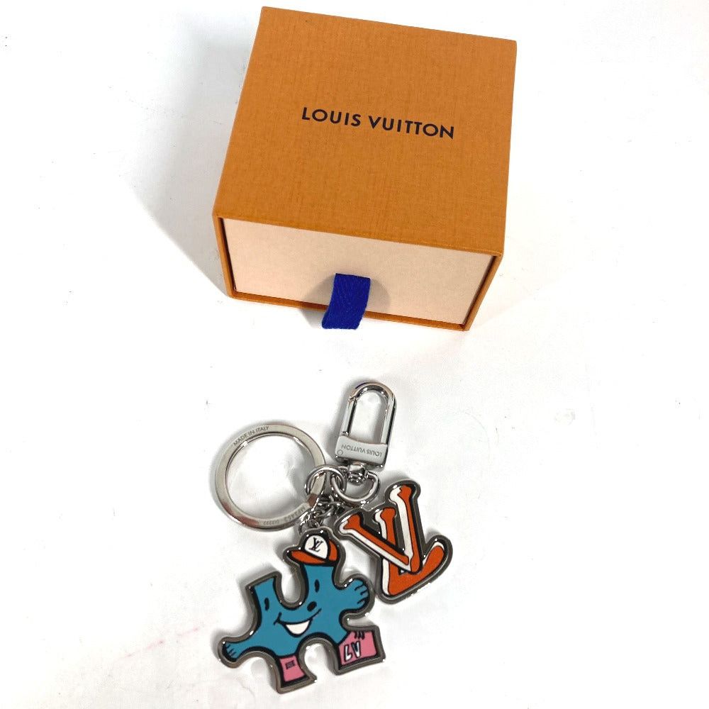 Louis Vuitton Louis Vuitton Mp3453 Portoclet Lv Puzzle Bag Charm Keychain Metal Men Size ONE SIZE - 2 Thumbnail