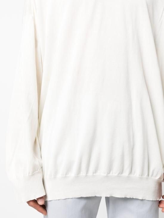Hed Mayner HED MAYNER Women Sweater HM00K26 WHITE White Size XS / US 0-2 / IT 36-38 - 3 Thumbnail