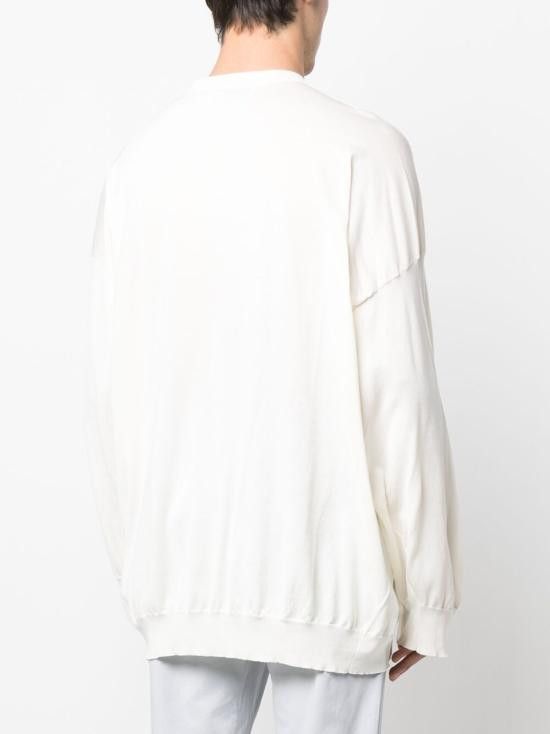 Hed Mayner HED MAYNER Women Sweater HM00K26 WHITE White Size XS / US 0-2 / IT 36-38 - 2 Thumbnail