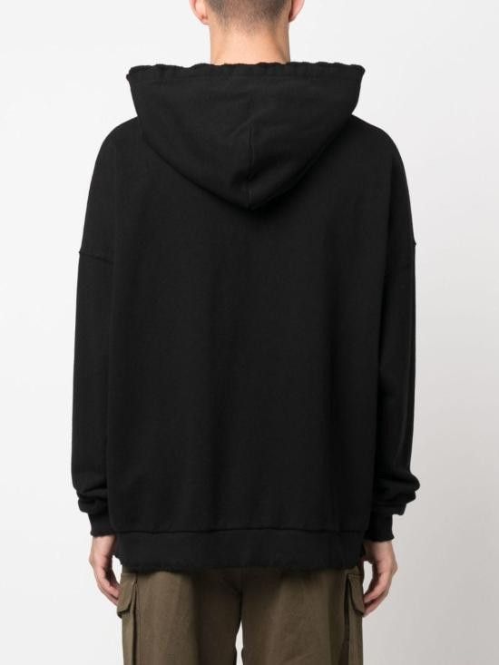 Palm Angels PALM ANGELS Men Hoodies PMBB126E23FLE001 1003 Black Size US M / EU 48-50 / 2 - 2 Thumbnail