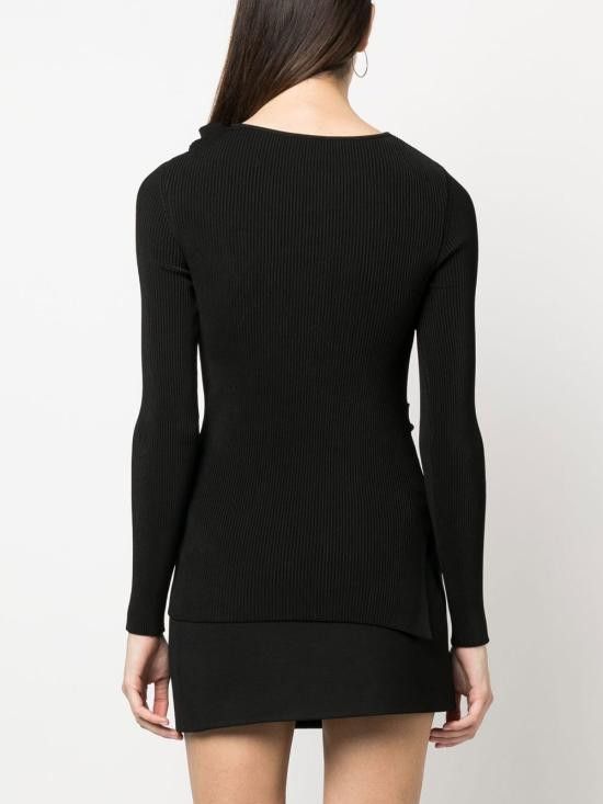 Coperni COPERNI Women Sweater COPML56603 BLACK Black Size XS / US 0-2 / IT 36-38 - 2 Thumbnail