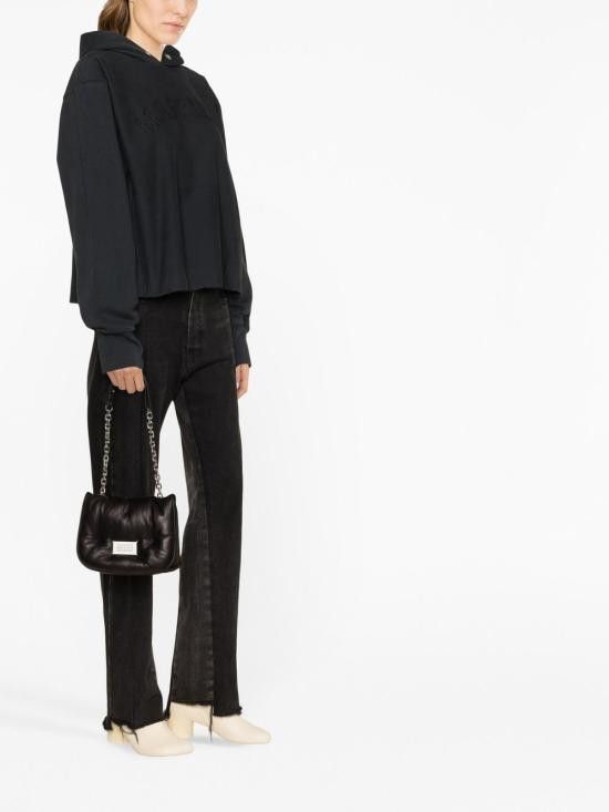 Maison Margiela MAISON MARGIELA Women Hoodies S51GU0124 S25520861 Black Size L / US 10 / IT 46 - 2 Thumbnail
