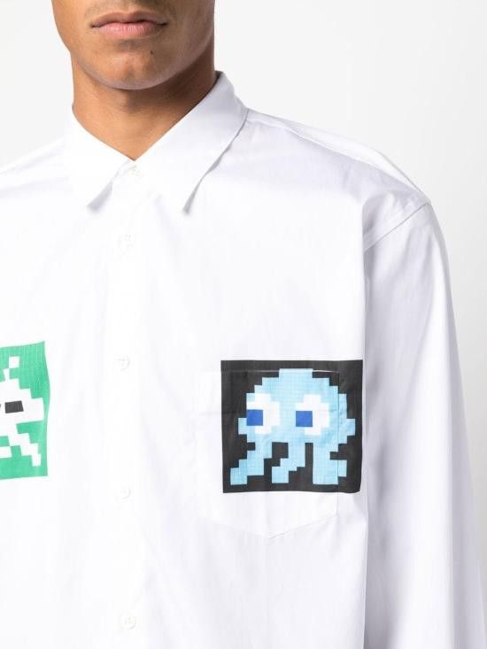 Comme des Garcons COMME DES GARCONS Men Long Tops FJB028 1 White Size US S / EU 44-46 / 1 - 5 Thumbnail