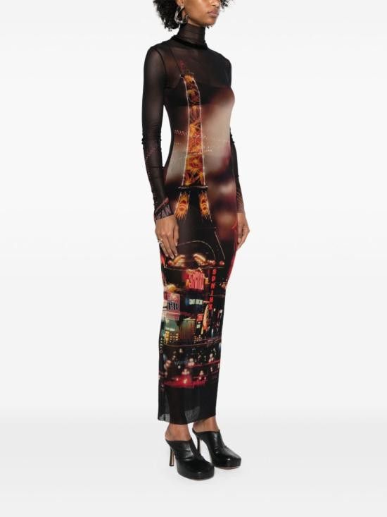 Jean Paul Gaultier JEAN PAUL GAULTIER Women Mid Skirts 2430FRO247 T55200301550 Black Size XS / US 0-2 / IT 36-38 - 3 Thumbnail