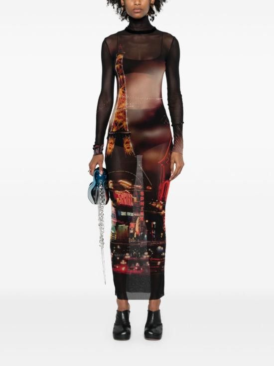 Jean Paul Gaultier JEAN PAUL GAULTIER Women Mid Skirts 2430FRO247 T55200301550 Black Size XS / US 0-2 / IT 36-38 - 5 Thumbnail