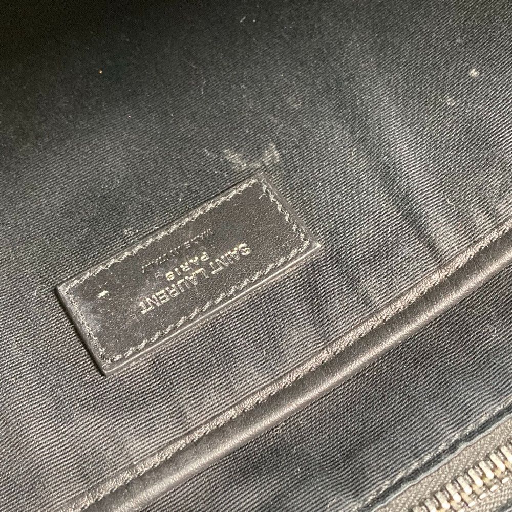 Saint Laurent Paris Saint Laurent Paris 650617 Briefcase Logo Backpack Rucksack Leather/Canvas Men Size ONE SIZE - 14 Thumbnail