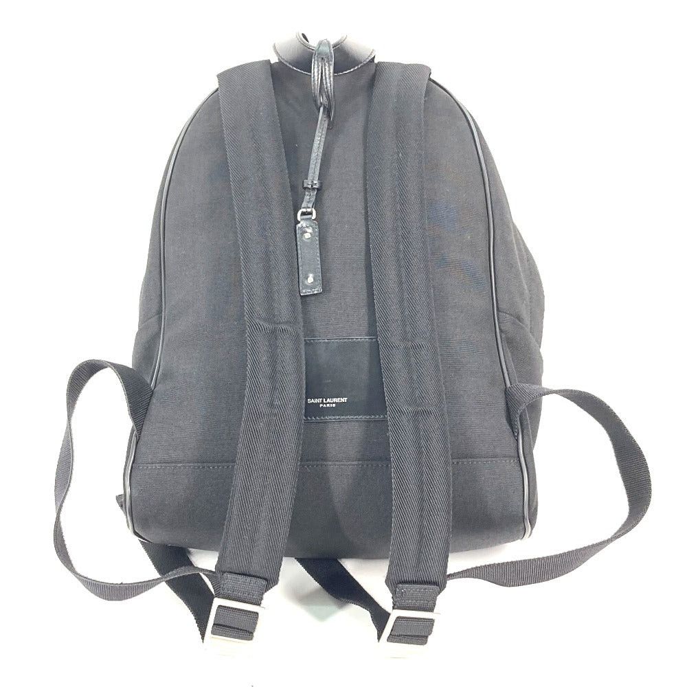 Saint Laurent Paris Saint Laurent Paris 650617 Briefcase Logo Backpack Rucksack Leather/Canvas Men Size ONE SIZE - 2 Thumbnail