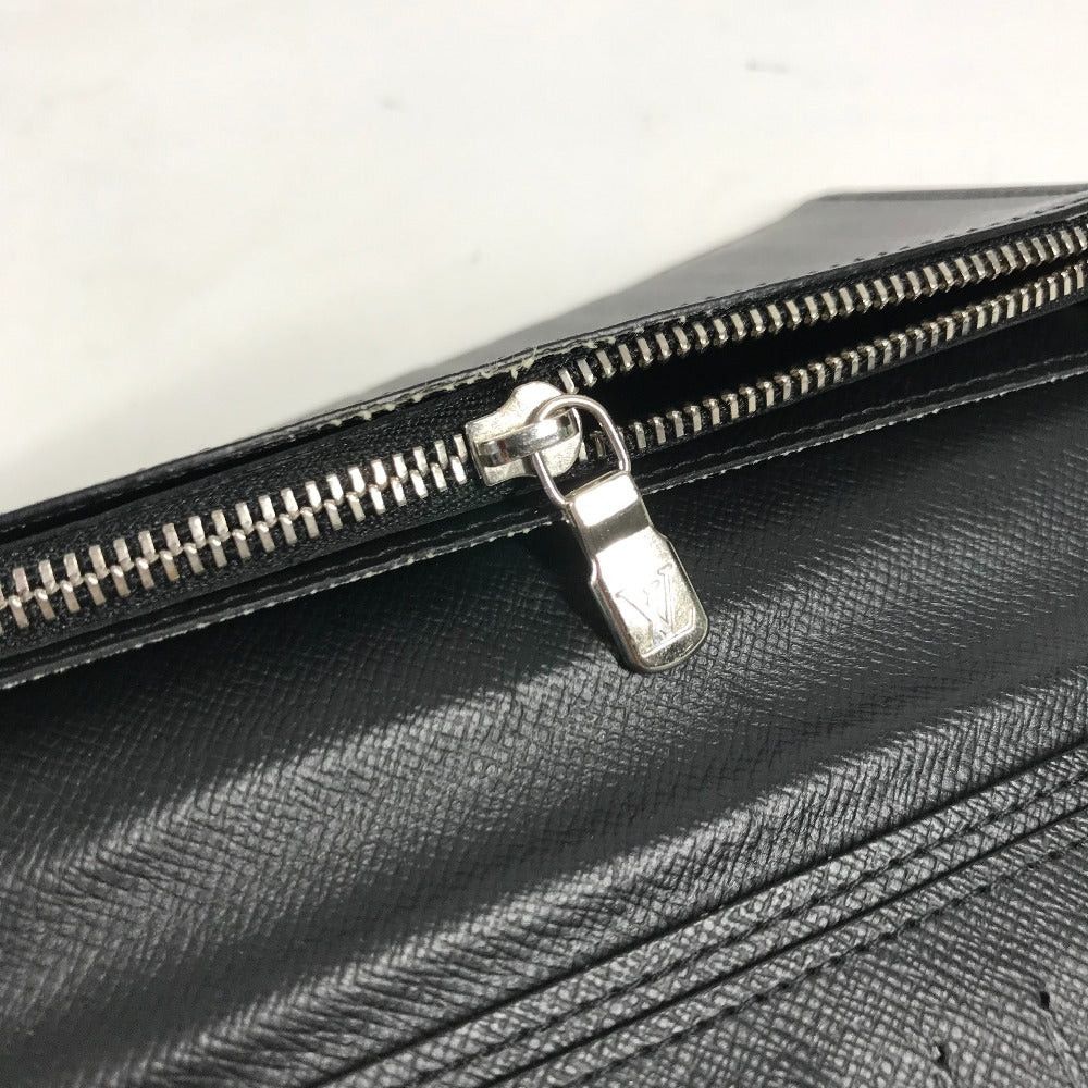 Louis Vuitton Louis Vuitton N60436 Damier Graphite Small Leather Belt Worn By Commoners In Ancient Japan Braza Nm Doubled Long Wallet Canvas Men Size ONE SIZE - 11 Thumbnail
