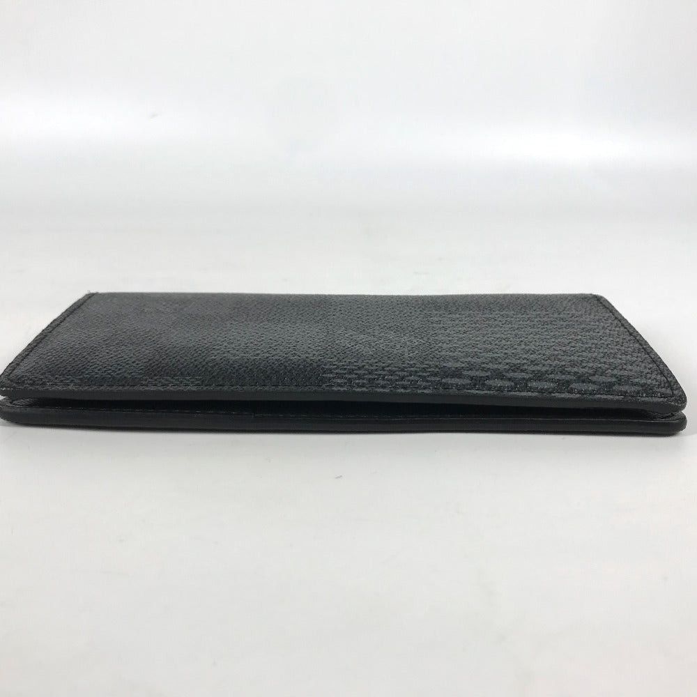 Louis Vuitton Louis Vuitton N60436 Damier Graphite Small Leather Belt Worn By Commoners In Ancient Japan Braza Nm Doubled Long Wallet Canvas Men Size ONE SIZE - 5 Thumbnail