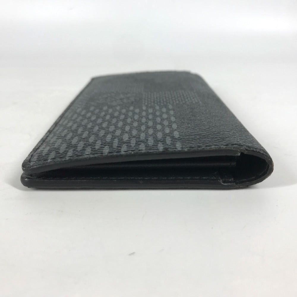 Louis Vuitton Louis Vuitton N60436 Damier Graphite Small Leather Belt Worn By Commoners In Ancient Japan Braza Nm Doubled Long Wallet Canvas Men Size ONE SIZE - 4 Thumbnail