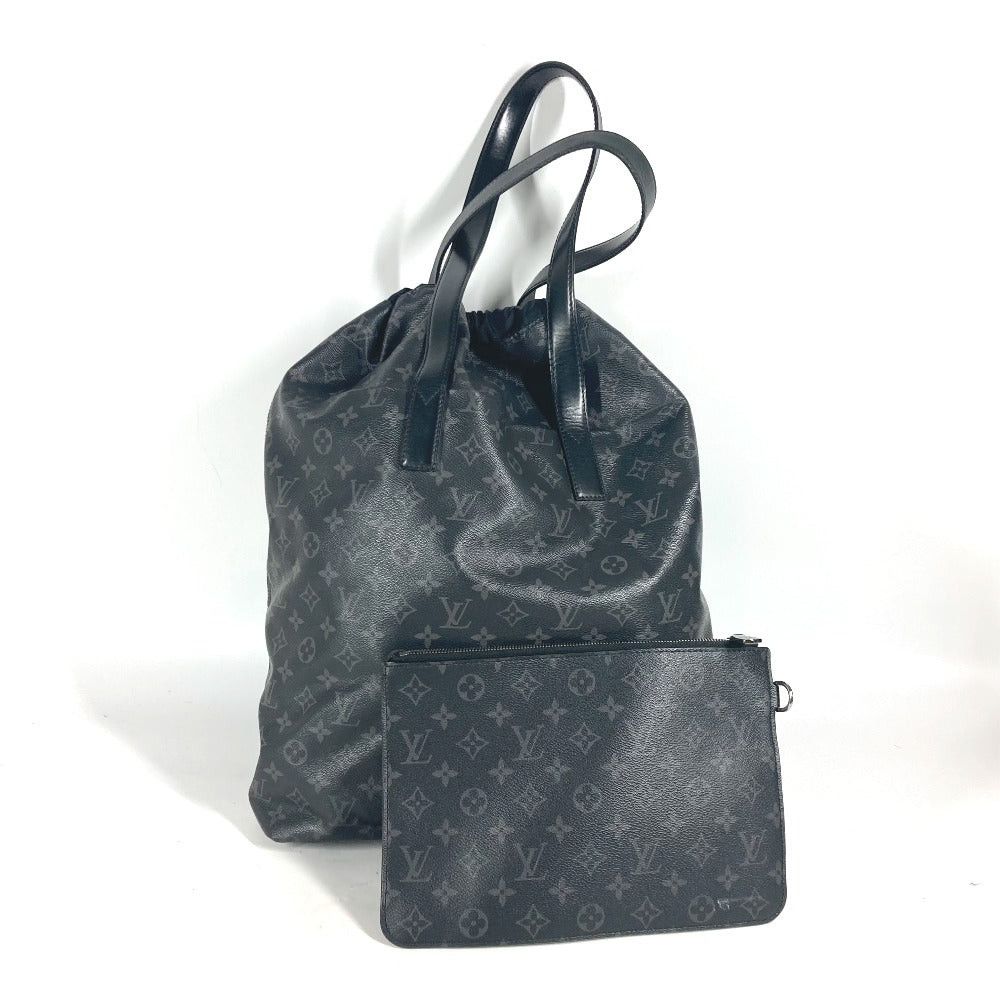 Louis Vuitton Louis Vuitton M44228 Monogram Eclipse Hippopotamus Light Briefcase Tote Bag Shawl With Pouch Shoulder Canvas Men Size ONE SIZE - 3 Thumbnail