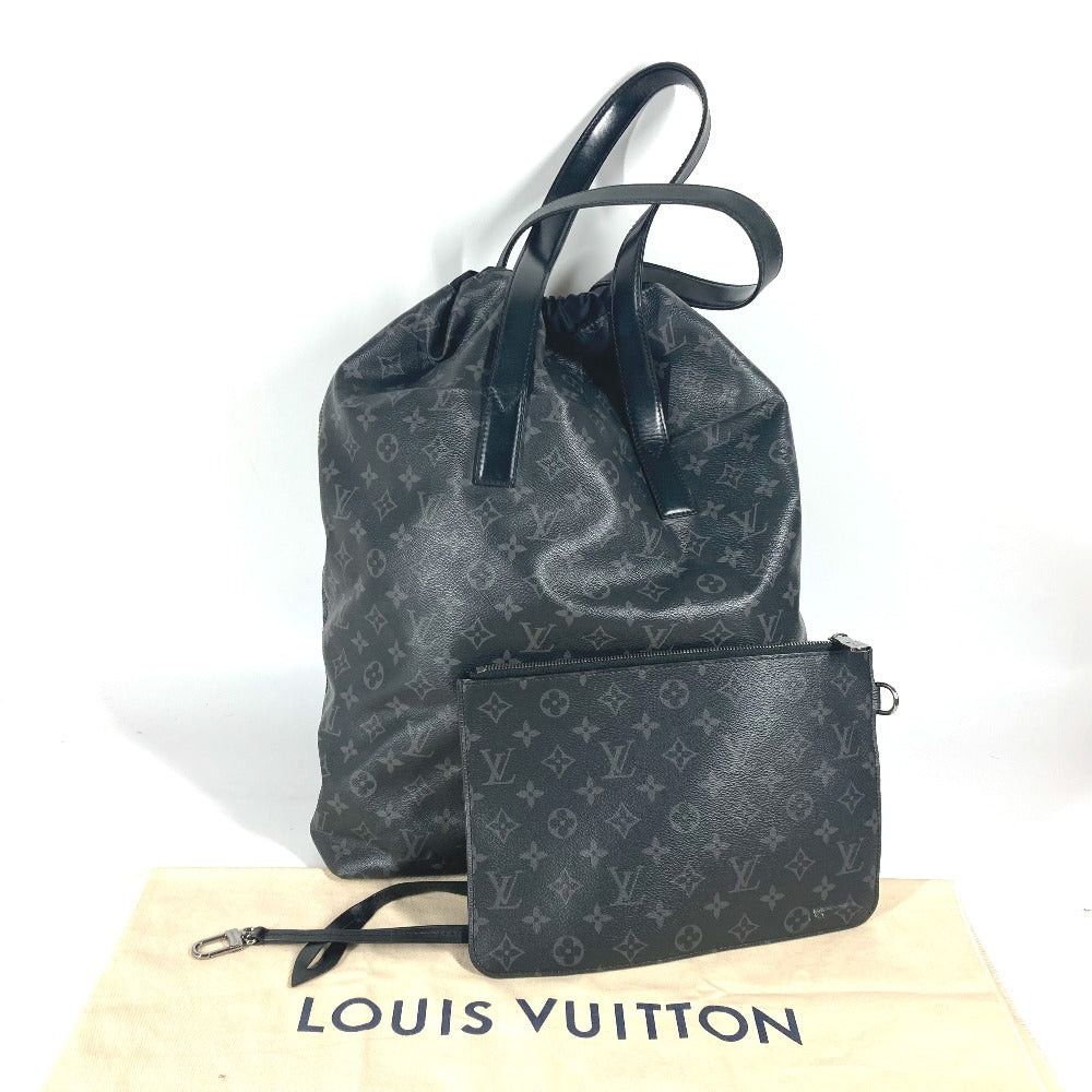 Louis Vuitton Louis Vuitton M44228 Monogram Eclipse Hippopotamus Light Briefcase Tote Bag Shawl With Pouch Shoulder Canvas Men Size ONE SIZE - 4 Thumbnail