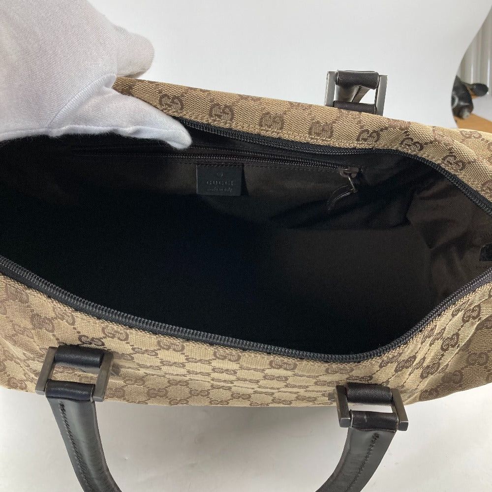Gucci Gucci 012, 0383, 06 Shawl Shoulder Bag Briefcase Gg Boston Canvas/Leather Men Size ONE SIZE - 14 Thumbnail