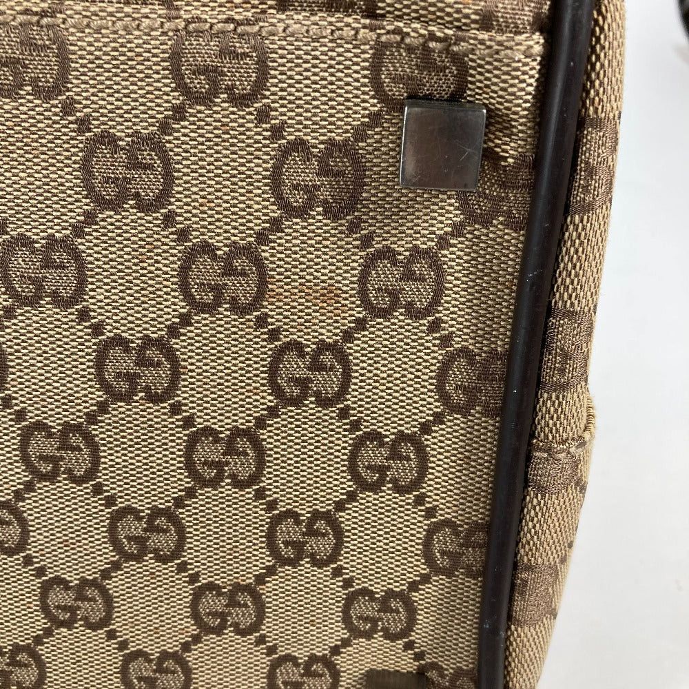 Gucci Gucci 012, 0383, 06 Shawl Shoulder Bag Briefcase Gg Boston Canvas/Leather Men Size ONE SIZE - 13 Thumbnail