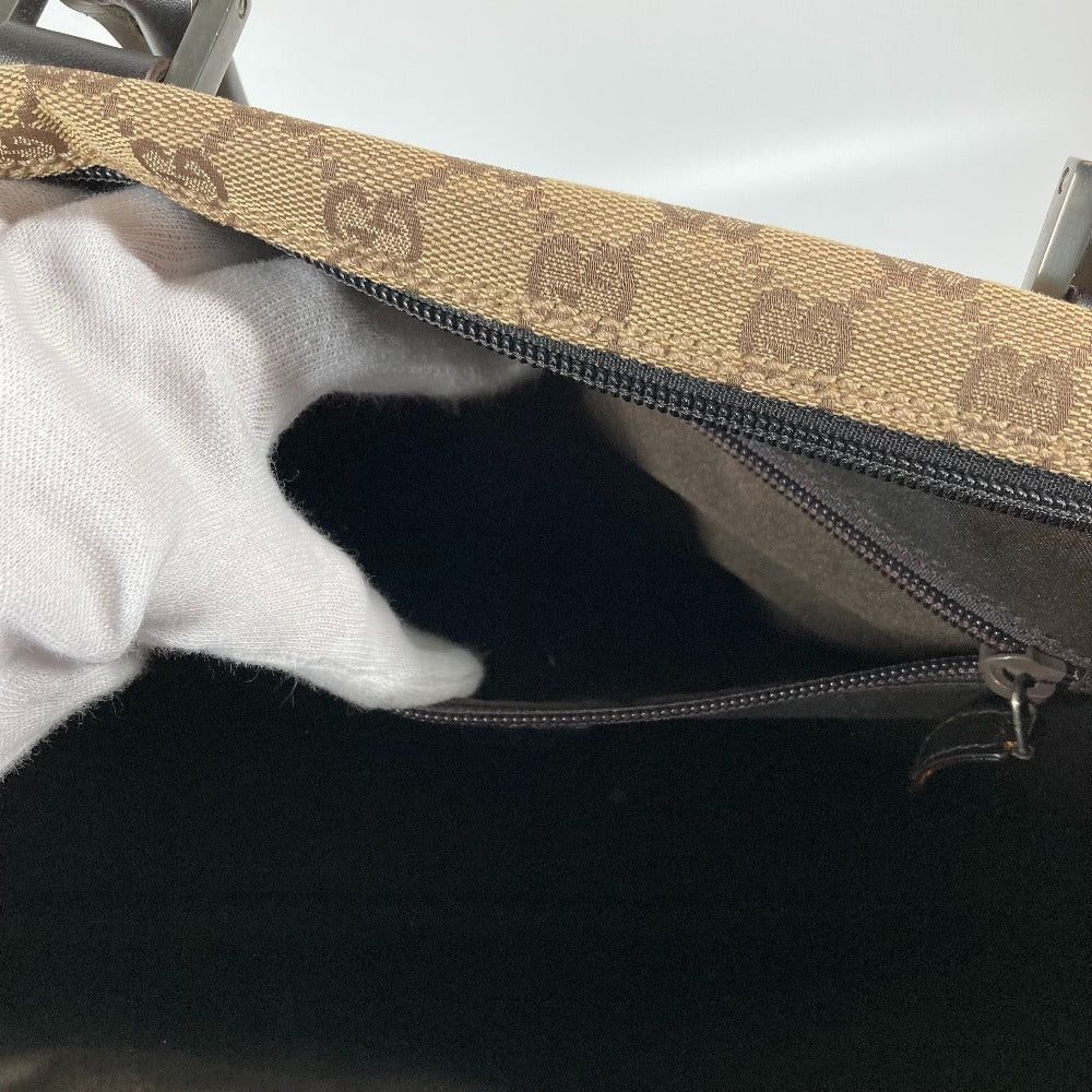 Gucci Gucci 012, 0383, 06 Shawl Shoulder Bag Briefcase Gg Boston Canvas/Leather Men Size ONE SIZE - 16 Thumbnail