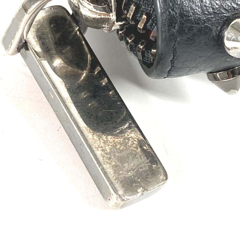 Christian Louboutin Christian Louboutin Wallet Change Purse Studs With Key Ring Coin Leather Men Size ONE SIZE - 3 Thumbnail