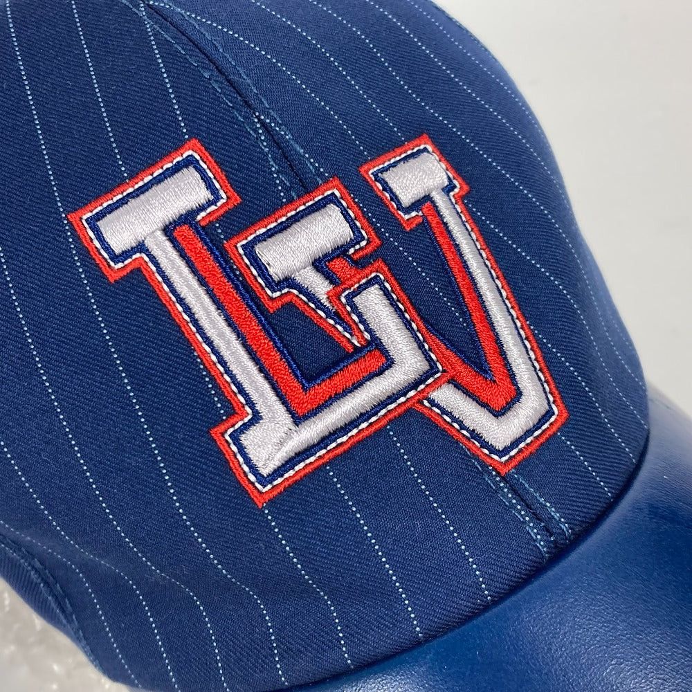 Louis Vuitton Louis Vuitton M7007L Stripe Casket Lv Varsity Chapeau Cap Baseball Wool Men Size ONE SIZE - 6 Thumbnail