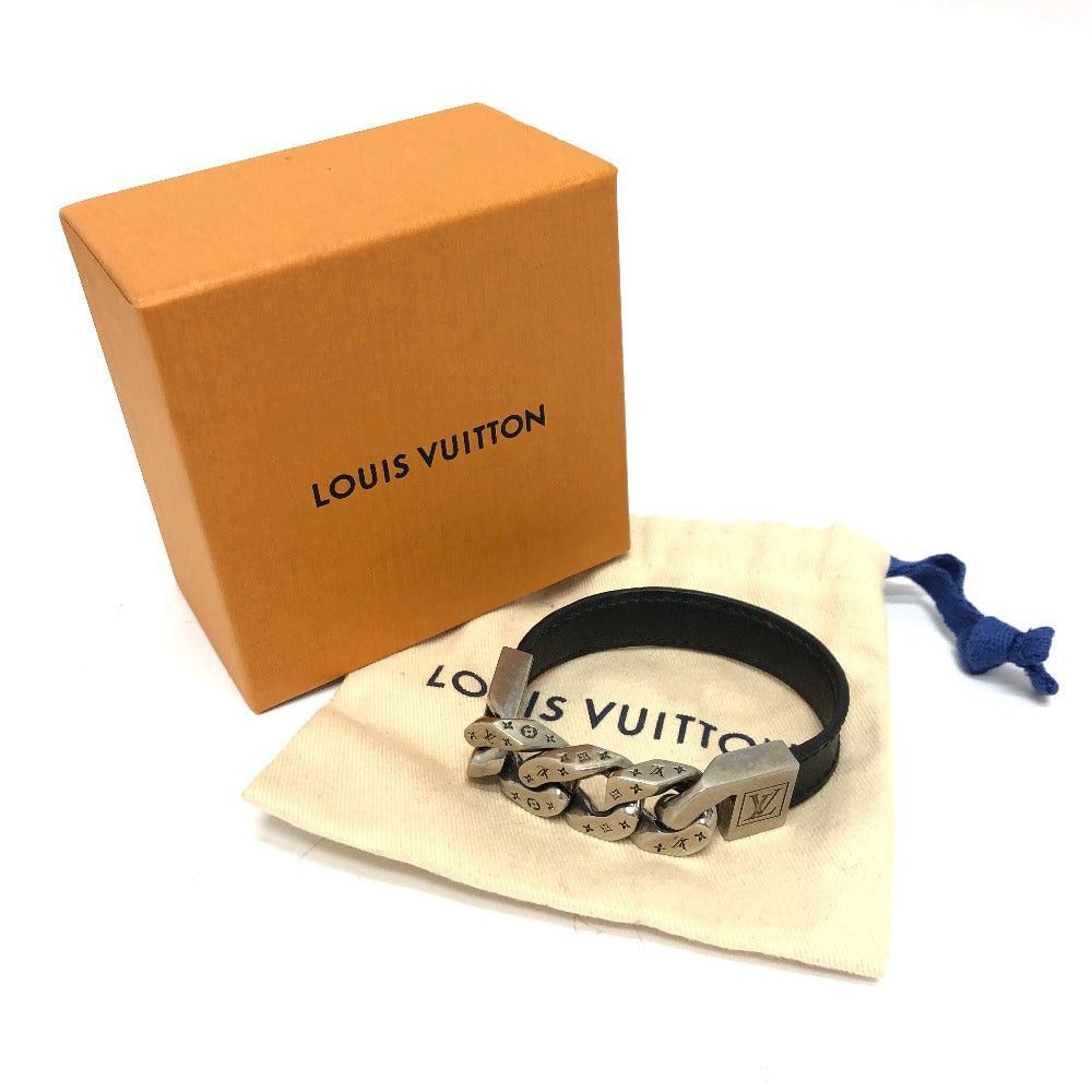 Louis Vuitton Louis Vuitton M6552 Monogram Eclipse Braless Monochain Bracelet Canvas Men Size ONE SIZE - 8 Thumbnail