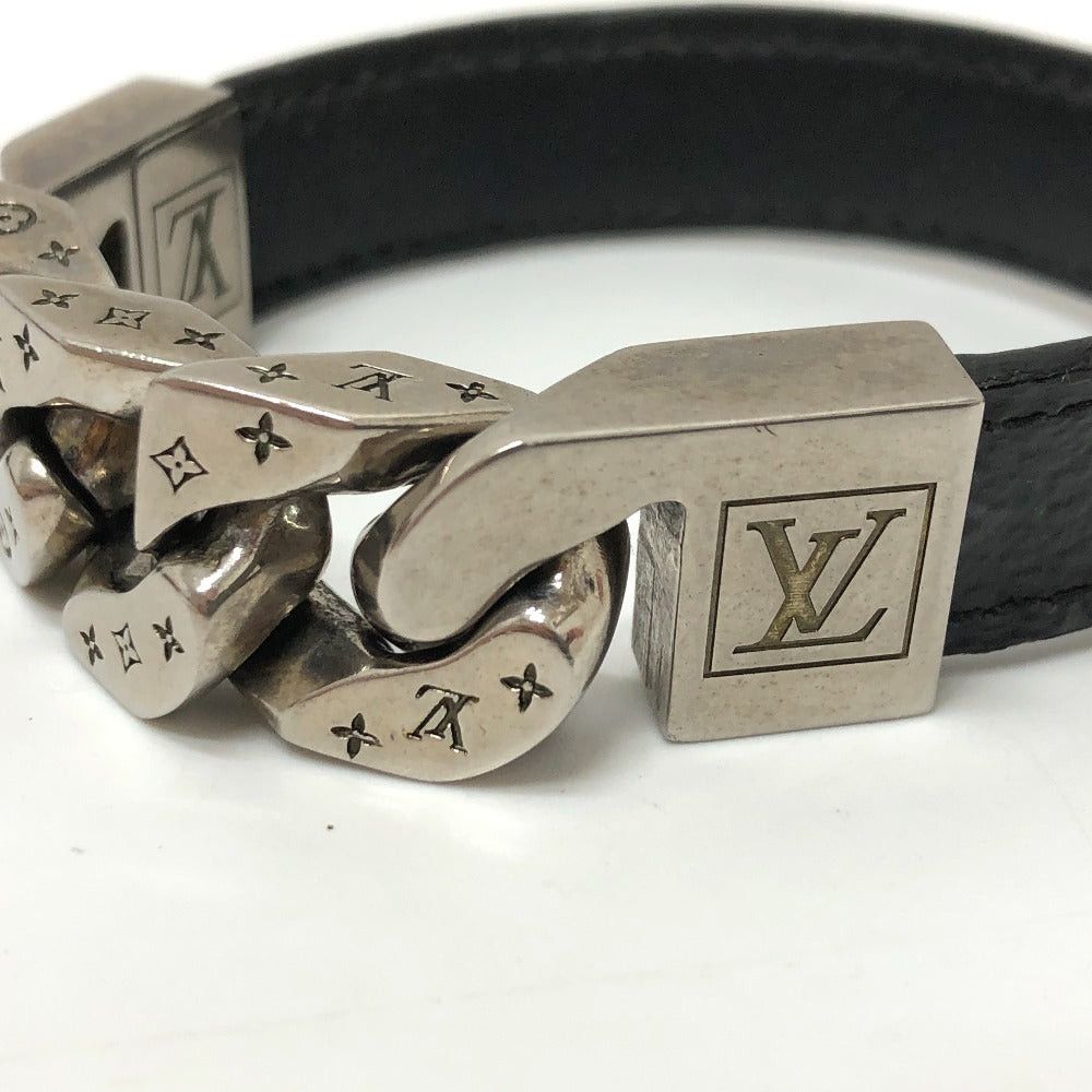 Louis Vuitton Louis Vuitton M6552 Monogram Eclipse Braless Monochain Bracelet Canvas Men Size ONE SIZE - 3 Thumbnail