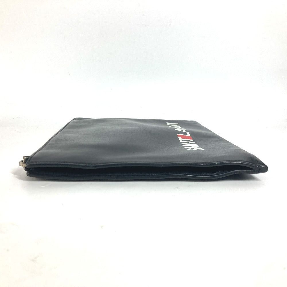 Saint Laurent Paris Saint Laurent Paris 397294 Logo Zippered Carrying Case Pouch Briefcase Clutch Bag Leather Men Size ONE SIZE - 4 Thumbnail